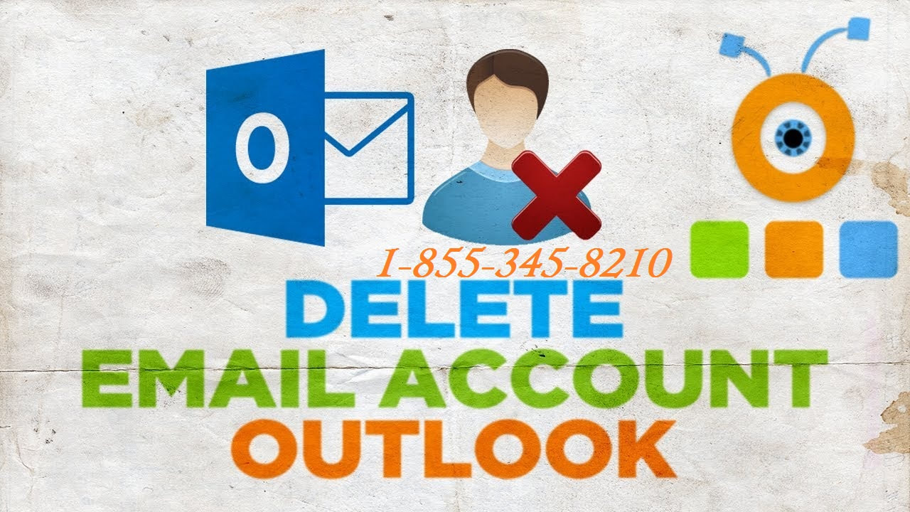 how do you permanently delete outlook account